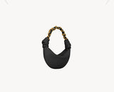 2026 Amalia Black Mini Lambskin Hobo Bag 862558AACX71000