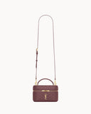 2026 Gaby Burgundy Lambskin Cosmetic Bag 766731 1EL07