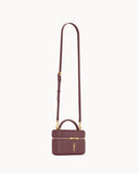 2026 Gaby Burgundy Lambskin Cosmetic Bag 766731 1EL07