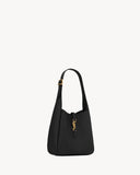 2026 Large Le 5 À 7 Supple Black Soft Leather Hobo Bag 713938AAAUQ1000