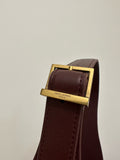 2026 Le 5 à 7 Supple Rouge Legion/Burgundy Small Leather Shoulder Bag 713938 AAAUQ 6475
