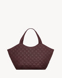 2026 ICARE Burgundy Quilted Lambskin Extra-Large Tote Bag 858191AAANG6195