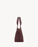 2026 ICARE Burgundy Quilted Lambskin Extra-Large Tote Bag 858191AAANG6195