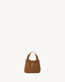 2026 Le 5 à 7 Baby Bea Brown Suede Handbag 872469 008IW 2885