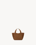 2026 Le 5 à 7 Baby Bea Brown Suede Handbag 872469 008IW 2885