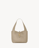 2026 Medium LE 5 À 7 BEA Beige Deer Leather or Cowhide Tote Bag 763435 AADUU 1346