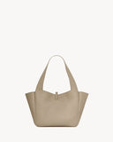 2026 Medium LE 5 À 7 BEA Beige Deer Leather or Cowhide Tote Bag 763435 AADUU 1346