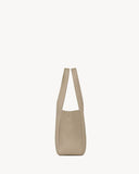 2026 Medium LE 5 À 7 BEA Beige Deer Leather or Cowhide Tote Bag 763435 AADUU 1346