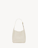 2026 Large Le 5 à 7 Supple Ivory White Leather Shoulder Bag 753837AAAUQ9207