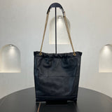 2026 Jamie 4.3 Pochon Black Lambskin Drawstring Bucket Bag 781666 AAB32 1000