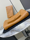 2026 Jamie 4.3 Pochon Caramel-Colored Lambskin Drawstring Bucket Bag 809824AAB322186