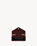 2026 Loulou Series Medium Deep Burgundy Lambskin Shoulder Bag 801439AAEAX6197