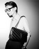 2026 Loulou Series Medium Chain Shoulder Bag 574946 DV726 1000