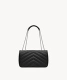 2026 Loulou Series Medium Chain Shoulder Bag 574946 DV726 1000