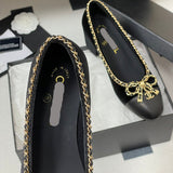 Women's Black Velvet Lambskin and Patent Leather Patchwork Chain Block Heel Pumps| G47203