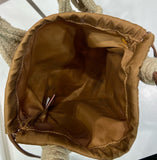 2026 Brown Medium-Sized Cotton Macramé Woven Bag 1BC111_2DI2_F04HU_V_OOR