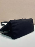 2026 Black Canvas and Leather Tote Bag 2VG139_2G6S_F0002_V_OOO