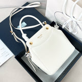 2026 White Mini Leather Handbag 1BA496_2C6A_F0PG7_V_OOO