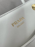 2026 White Mini Leather Handbag 1BA496_2C6A_F0PG7_V_OOO