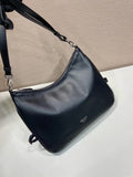2026 Large Black Leather Shoulder Bag 1BC288_2CYS_F0002_V_OOO
