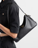 2026 Black Medium Leather Shoulder Bag 1BC229_2CYS_F0002_V_LVM