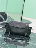 2026 Medium Leather Shoulder Bag 1BD403_2CYS_F0002_V_OOO