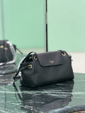 2026 Medium Leather Shoulder Bag 1BD403_2CYS_F0002_V_OOO