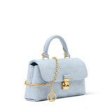 2026 Blue Embossed Calfskin Nano Madeleine Handbag M29352