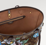 2026 Limited Edition Monogram Ebene Canvas Neverfull MM Handbag M28918