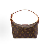 2026 Monogram-Coated Canvas Pochette Hills Handbag M27509