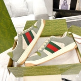 Unisex (Men's) Beige Canvas Sneakers 703648 UULG0 9680