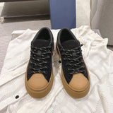 Men's Collaboration B33 Limited Edition Sneakers - Black Cotton Satin with Oblique Pattern |3SN303ZAM_H900
