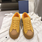 Men's B33 Sneaker Collaboration Lemon Yellow Oblique Jacquard & Suede |3SN303ZAM_H225