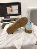 Men's Collaboration B33 Sneakers Mint Green Cotton Canvas Upper| 3SN303ZAM_H613