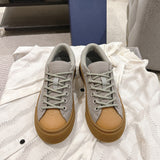 Men's Collaborative B33 Sneakers - Limited Edition Gray Embossed Canvas| 3SN303ZAM_H812