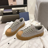 Men's Collaborative B33 Sneakers - Limited Edition Gray Embossed Canvas| 3SN303ZAM_H812