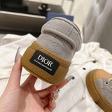 Men's Collaborative B33 Sneakers - Limited Edition Gray Embossed Canvas| 3SN303ZAM_H812