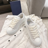 Men's B33 Spin Sneakers White Grained Cowhide Leather and White Gravity Printed Leather| 3SN303ZAY_H000