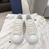 Men's B33 Spin Sneakers White Grained Cowhide Leather and White Gravity Printed Leather| 3SN303ZAY_H000