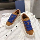 Men's B33 Sneakers Brown and Beige Oblique Jacquard with Brown Suede| 3SN303ZWN_H781