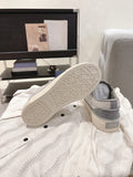 Men's B33 Sneaker  Grey  Oblique Jacquard and Grey Suede |3SN303ZWN-H860