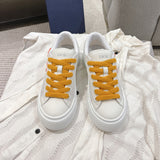 Collaboration B33 Series Men's Sneakers White Calfskin Gray-White Oblique Canvas |3SN303ZEY-H000
