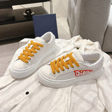 Collaboration B33 Series Men's Sneakers White Calfskin Gray-White Oblique Canvas |3SN303ZEY-H000