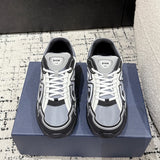 B30 Men's Countdown Sneakers Grey mesh fabric with grey, white, and black technical fabric |3SN279ZRB_H068