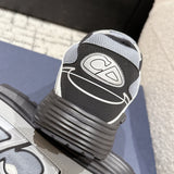 B30 Men's Countdown Sneakers Blue Technical Mesh Fabric with Gray, White, and Black Technical Fabric |3SN279ZRB_H068