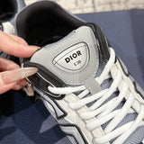 B30 Men's Countdown Sneakers Grey mesh fabric with grey, white, and black technical fabric |3SN279ZRB_H068