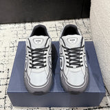 B30 Men's Countdown Sneakers White Mesh Upper White and Gray Technical Fabric |3SN279ZRD_H069