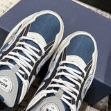 B30 Men's Countdown Sneakers Blue mesh fabric with light blue, gray, and white technical fabric| 3SN279ZRB_H560