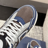B30 Men's Countdown Sneaker Charcoal Mesh Fabric with Blue, White, and Black Technical Fabric | 3SN279ZRB_H865