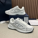 B30 Men's Countdown Sneakers White Mesh and White Technical Fabric |3SN279ZND_H000